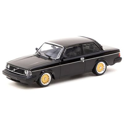 Volvo 242 Custom - Svart - Tarmac Works - 1:64