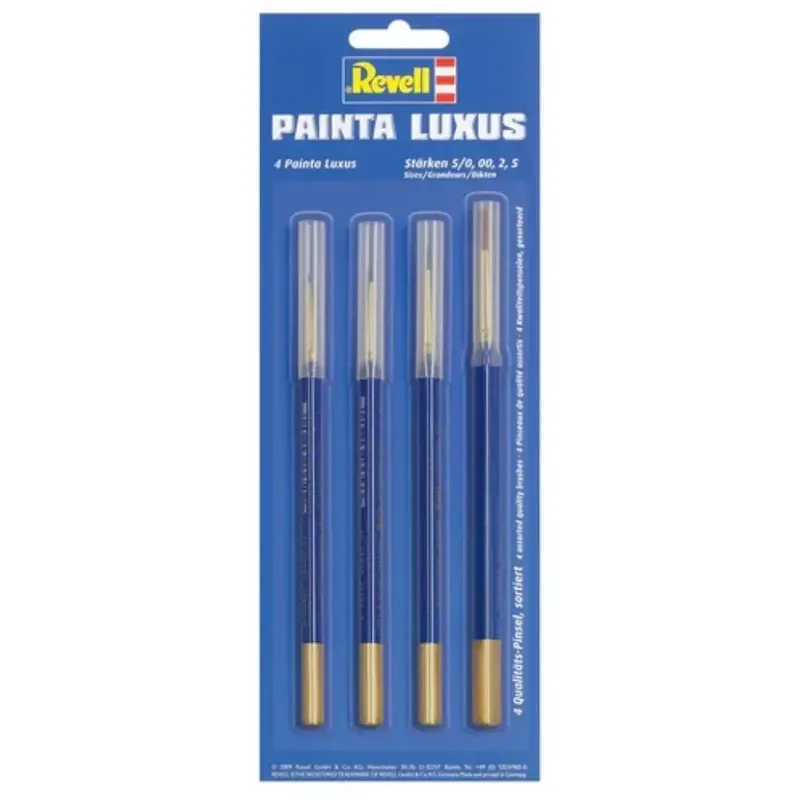 Painta Luxus Premium Brush Set - 4 pensler - 39629 - Revell