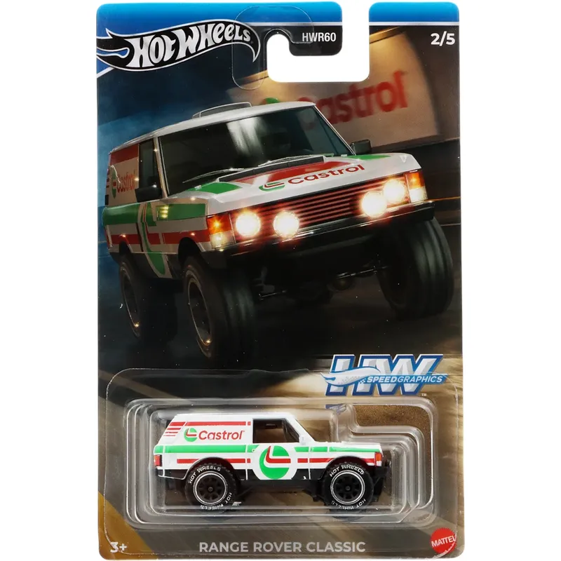 Range Rover Classic - Castrol - Speed Graphics - Hot Wheels