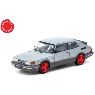 Saab 900 Turbo - Röd - Tarmac Works - 1:64