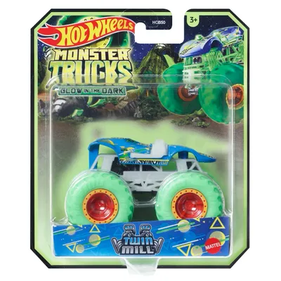 Twin Mill  - Monster Trucks - Glow in the Dark - Hot Wheels