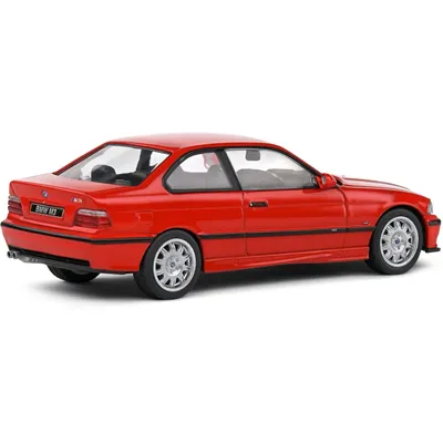 BMW E36 M3 Coupé - 1999 - Röd - Solido - 1:43