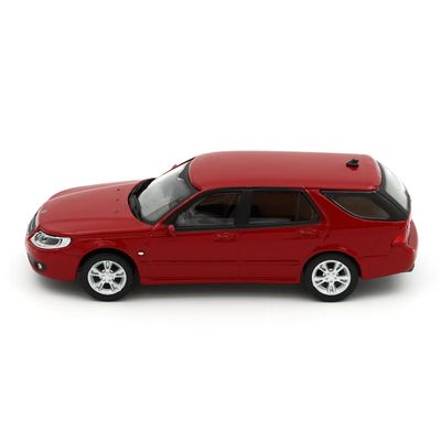Saab 9-5 Kombi - Röd - Cararama - 1:43