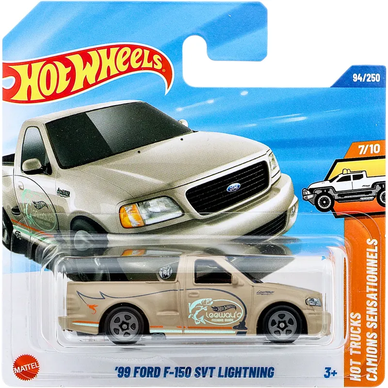 '99 Ford F-150 SVT Lightning - Beige - Hot Trucks - Hot Wheels