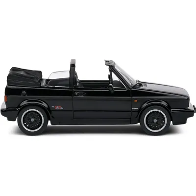 Volkswagen Golf MK1 Cab Sportline 1992 Svart - Solido - 1:43