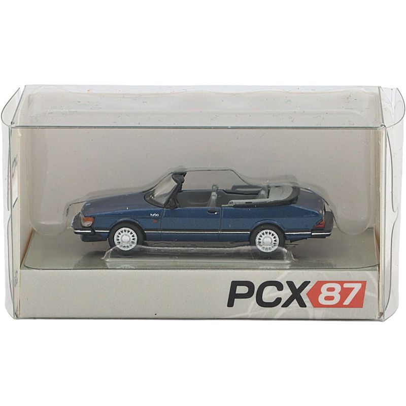 Saab 900 Convertible - Blå - 1986 - PCX87 - 1:87