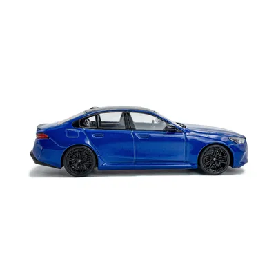 BMW M5 Sedan - Marina Bay Blue - 2024 - Solido - 1:43