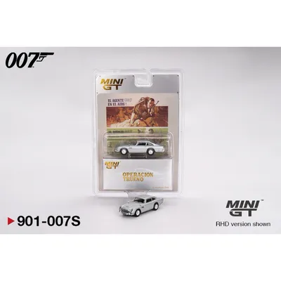 Aston Martin DB5 - Thunderball - Spansk förpackning - James Bond - Mini GT - 1:64