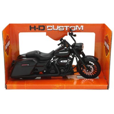 SKADAD FÖRP - 2017 Road King Special - Harley - Svart - Maisto - 1:12