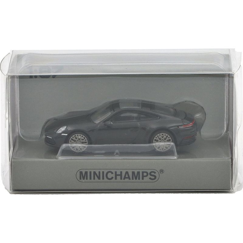 Porsche 911 Carrera 4S - 2019 - Svart - Minichamps - 1:87