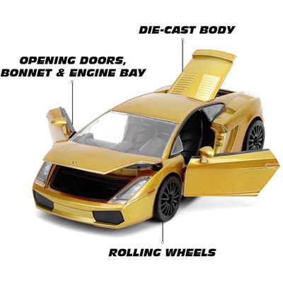 Lamborghini Gallardo - Guld - Fast & Furious - Jada Toys - 1:24