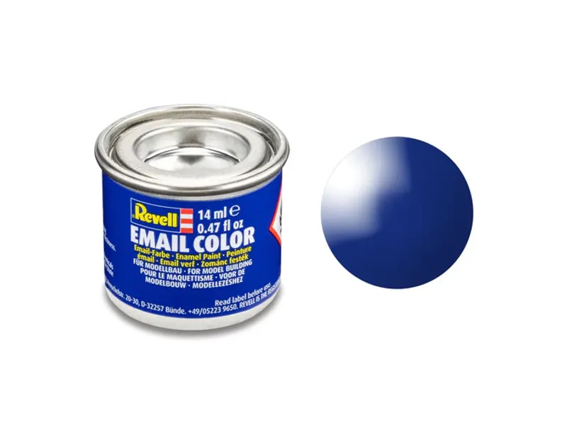 Gloss "Ultramarine-Blue" - 51 - RAL 5002 - Emaljfärg - Revell