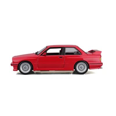 BMW M3 (E30) - 1988 - Röd - Bburago - 1:24