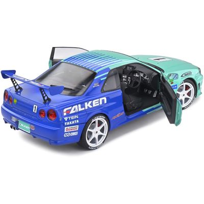 Nissan Skyline GT-R (R34) - 1999 - Falken - Solido - 1:18