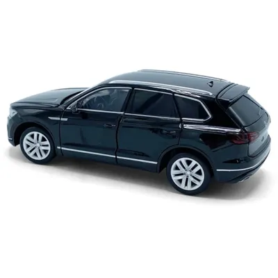 Volkswagen Touareg - Svart - Ljud & Ljus - Tayumo - 1:32