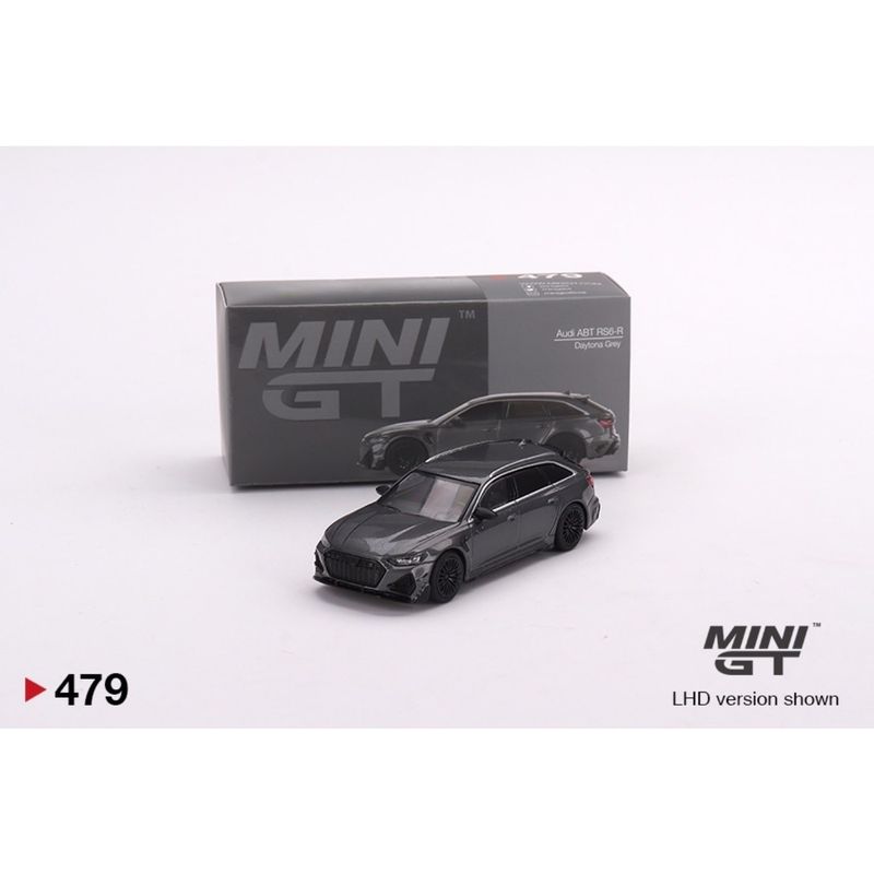 Audi ABT RS6-R - Grå - 479 - Mini GT - 1:64