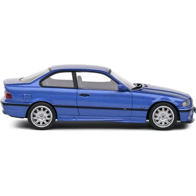 BMW E36 M3 Coupé - 1999 - Blå - Solido - 1:43