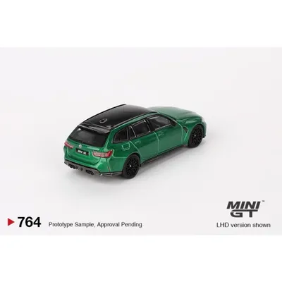 BMW M3 Competition Touring - Grön - 764 RHD - Mini GT - 1:64