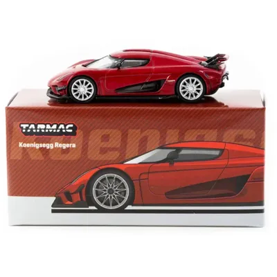Koenigsegg Regera - Röd - GLOBAL64 - Tarmac Works - 1:64