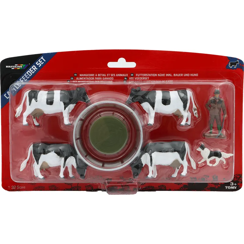 Utfodringsset - Djur - Cattle Feeder Set - Britains