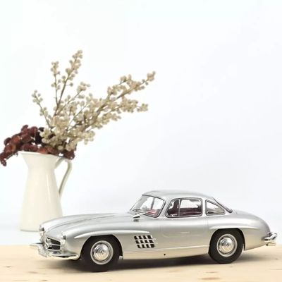 Mercedes-Benz 300 SL - 1954 - Silver - Norev - 1:12