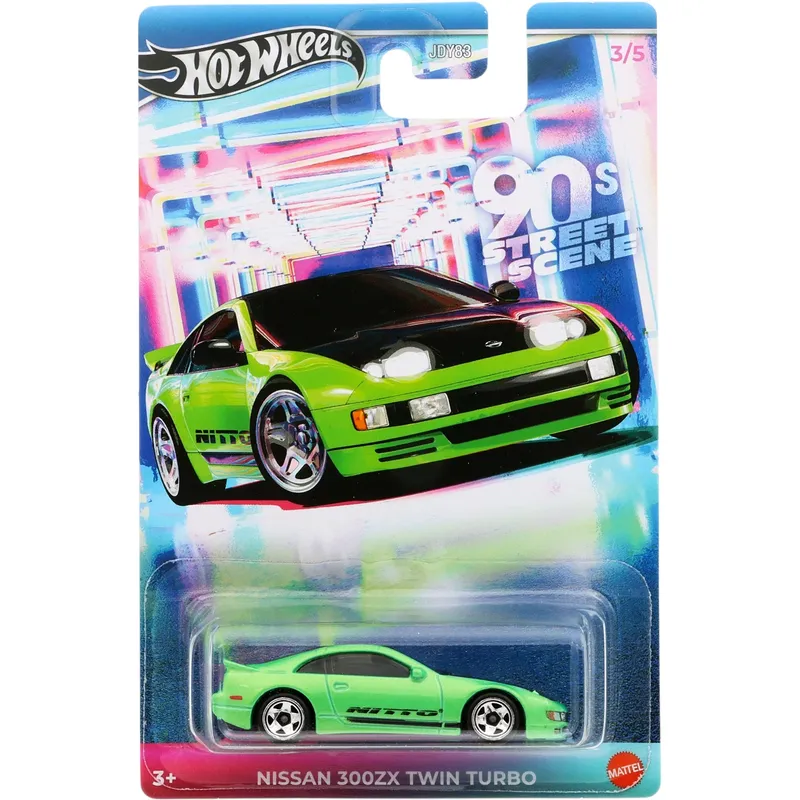 Nissan 300ZX Twin Turbo - 90s Street Scene - Hot Wheels