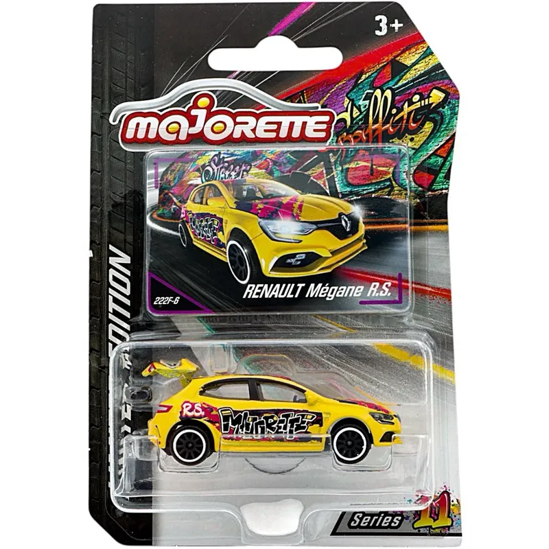 Renault Mégane R.S. - Gul - Graffiti - Majorette