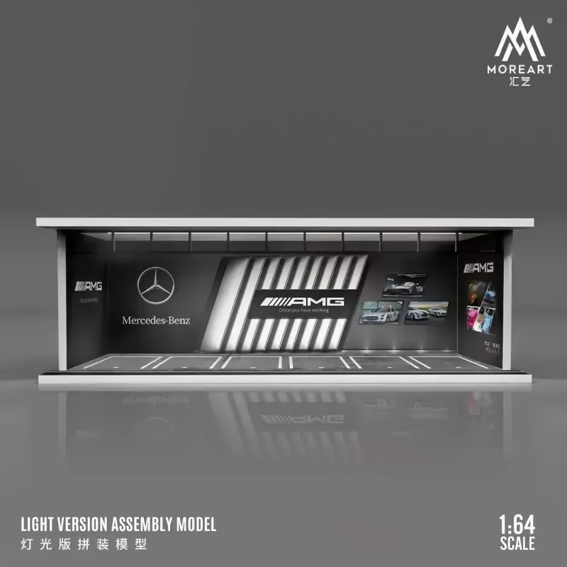 Mercedes-Benz AMG Parking Garage - LED-belysning - 1:64