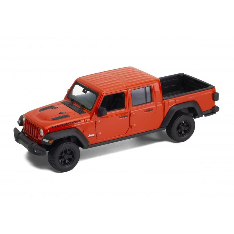 2020 Jeep Gladiator Rubicon - Orange - 1:27 - Welly