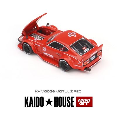 Datsun Fairlady Z MOTUL V2 - KAIDO - 036 - Mini GT - 1:64