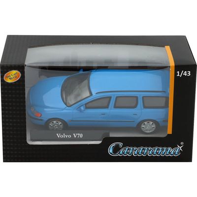 Volvo V70 - Blå - 2008 - Cararama - 1:43