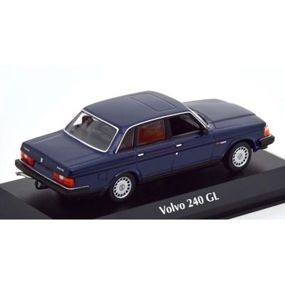 Volvo 240 GL 1986 - Mörkblå - Minichamps - 1:43