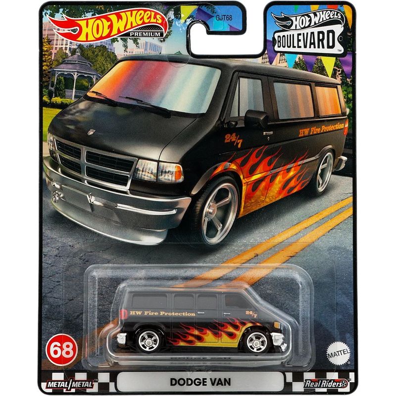 Dodge Van - Boulevard - 68 - Hot Wheels