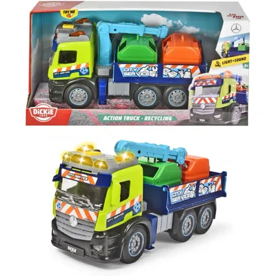 Action Truck Recycling - Mercedes-Benz - Dickie Toys