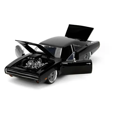1970 Dodge Charger R/T - Fast & Furious Fast X - Svart - Jada - 1:24