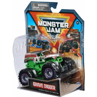 Grave Digger - Monster Jam - Monster Truck - 10 cm