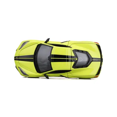 2020 Chevrolet Corvette Stingray Coupe Z51 - Gul - Maisto - 1:24