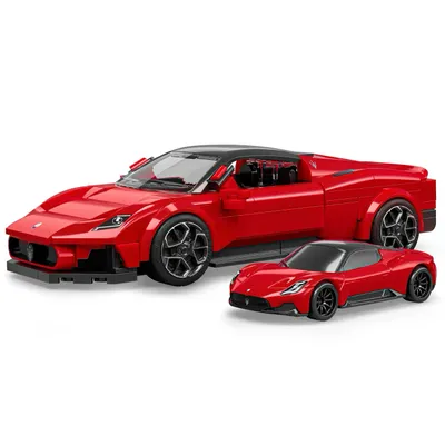 Maserati MC20 - Brick Shop - Klodsbyggesæt - Hot Wheels Speed Series