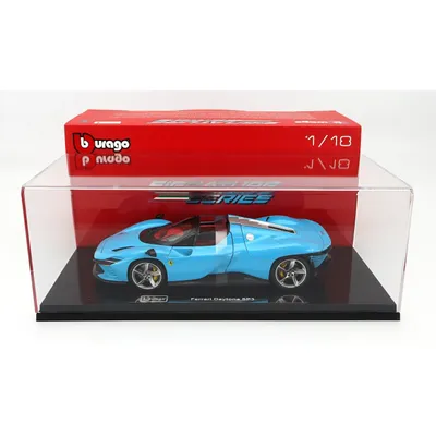 Ferrari Daytona - Blå - Signature Series - Bburago - 1:18