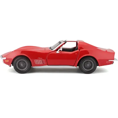 1970 Corvette - Chevrolet - Röd - Maisto - 1:24