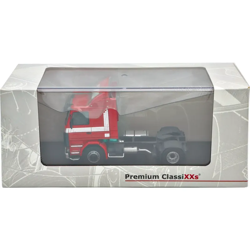 SKADAD VITRIN - Scania 113M - Röd - Premium ClassiXXs - 1:43
