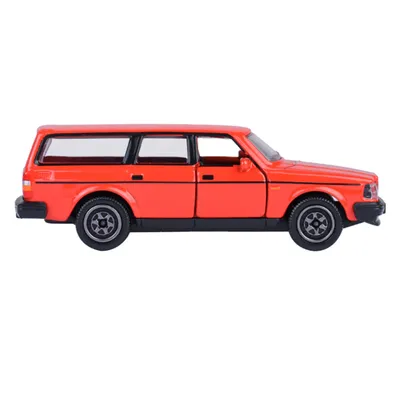 Volvo 240 GL (245 / Kombi) - Röd - Vintage - Majorette - 8 cm