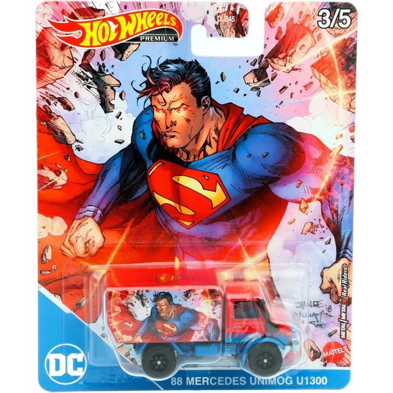 88 Mercedes Unimog U1300 - DC Comics - Superman - Hot Wheels