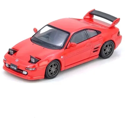 Toyota MR2 (SW20) - Röd - Inno Models - 1:64