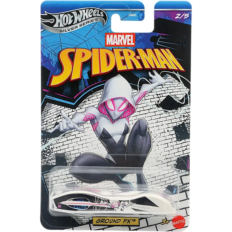 Ground FX - Spider-Gwen - Spider-Man Series - Hot Wheels