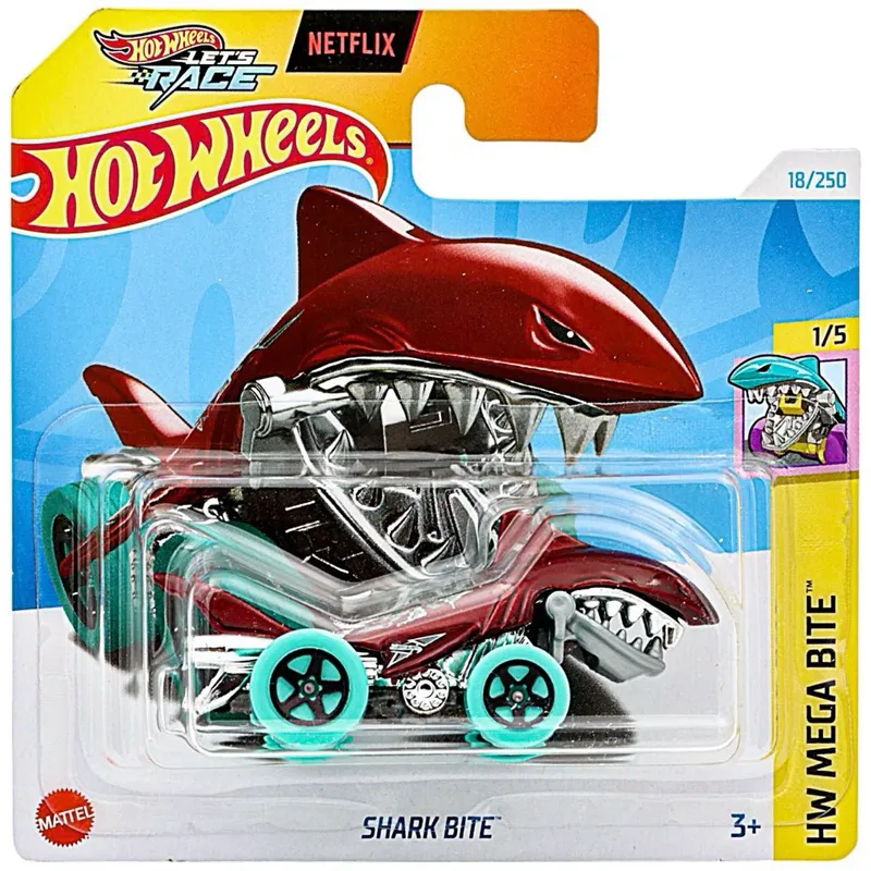 Shark Bite - Netflix Let's Race - HW Mega Bite - Hot Wheels