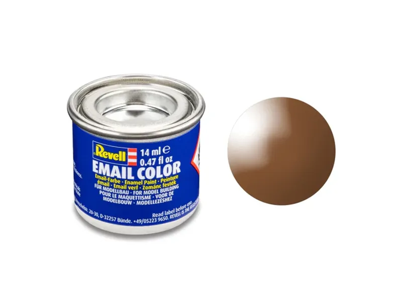 Gloss "Mud Brown" - 80 - RAL 8003 - Emaljfärg - Revell