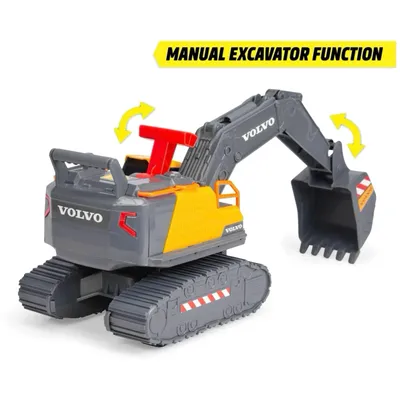 Volvo Grävmaskin - Power Excavator - Dickie Toys - 30 cm