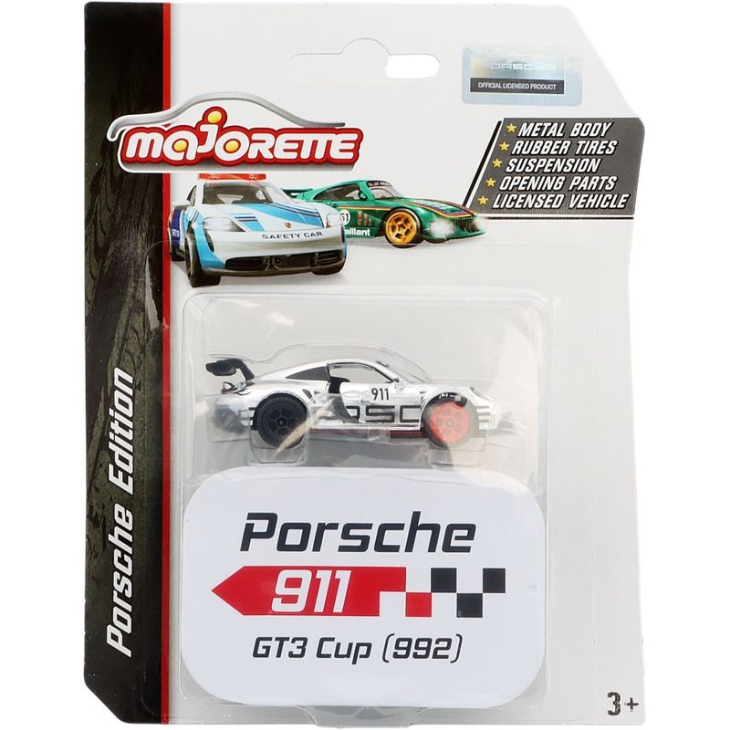 Porsche 911 GT3 Cup (992) - Silver - Majorette