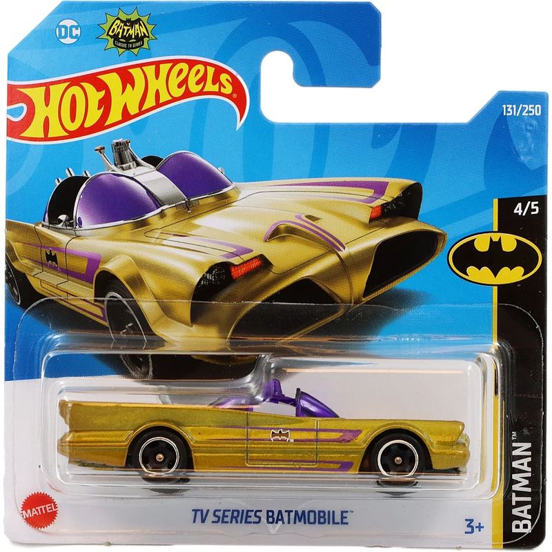 TV Series Batmobile - Guld - Hot Wheels
